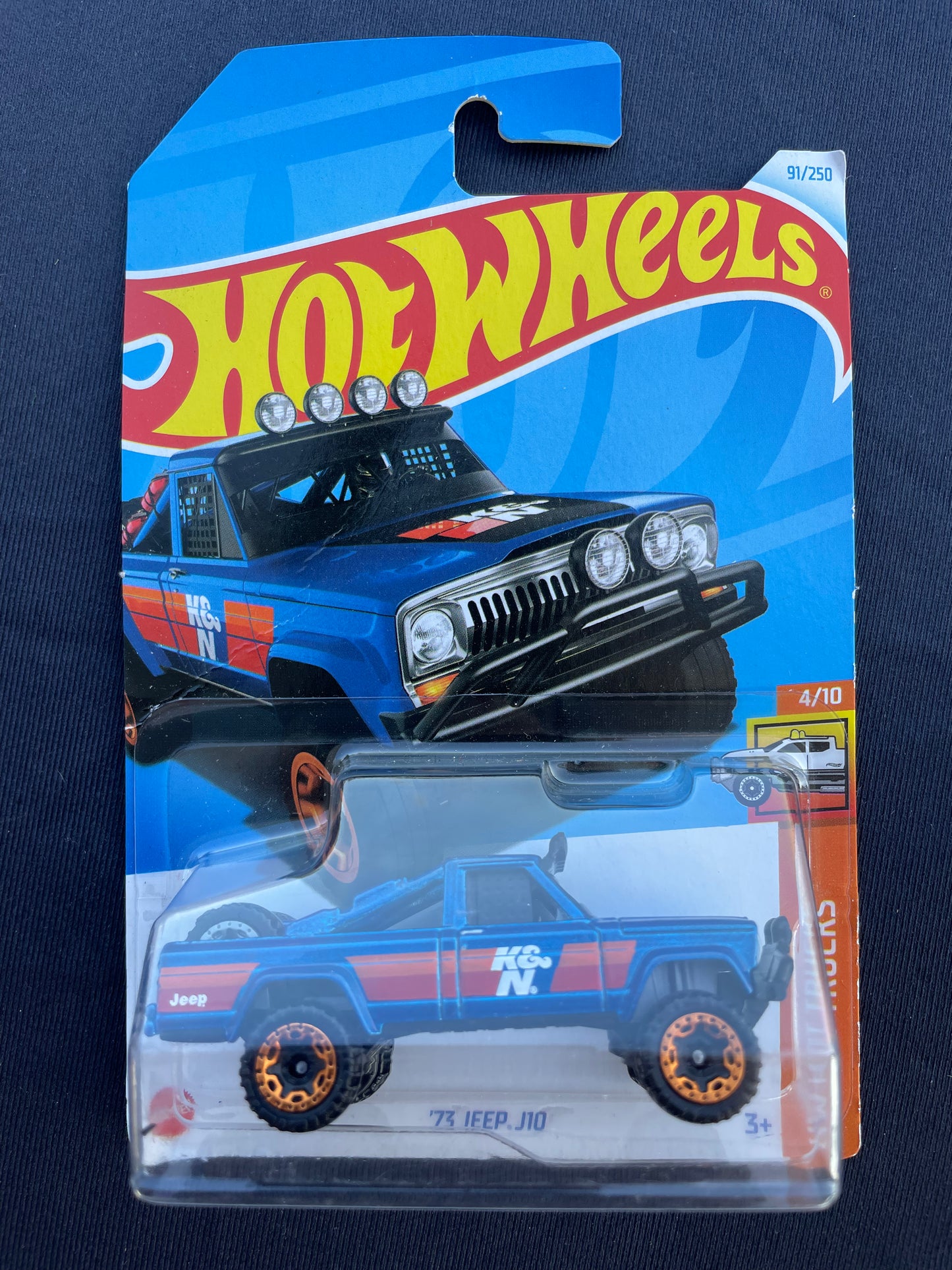 Hot Wheels ‘73 Jeep J10 K&N