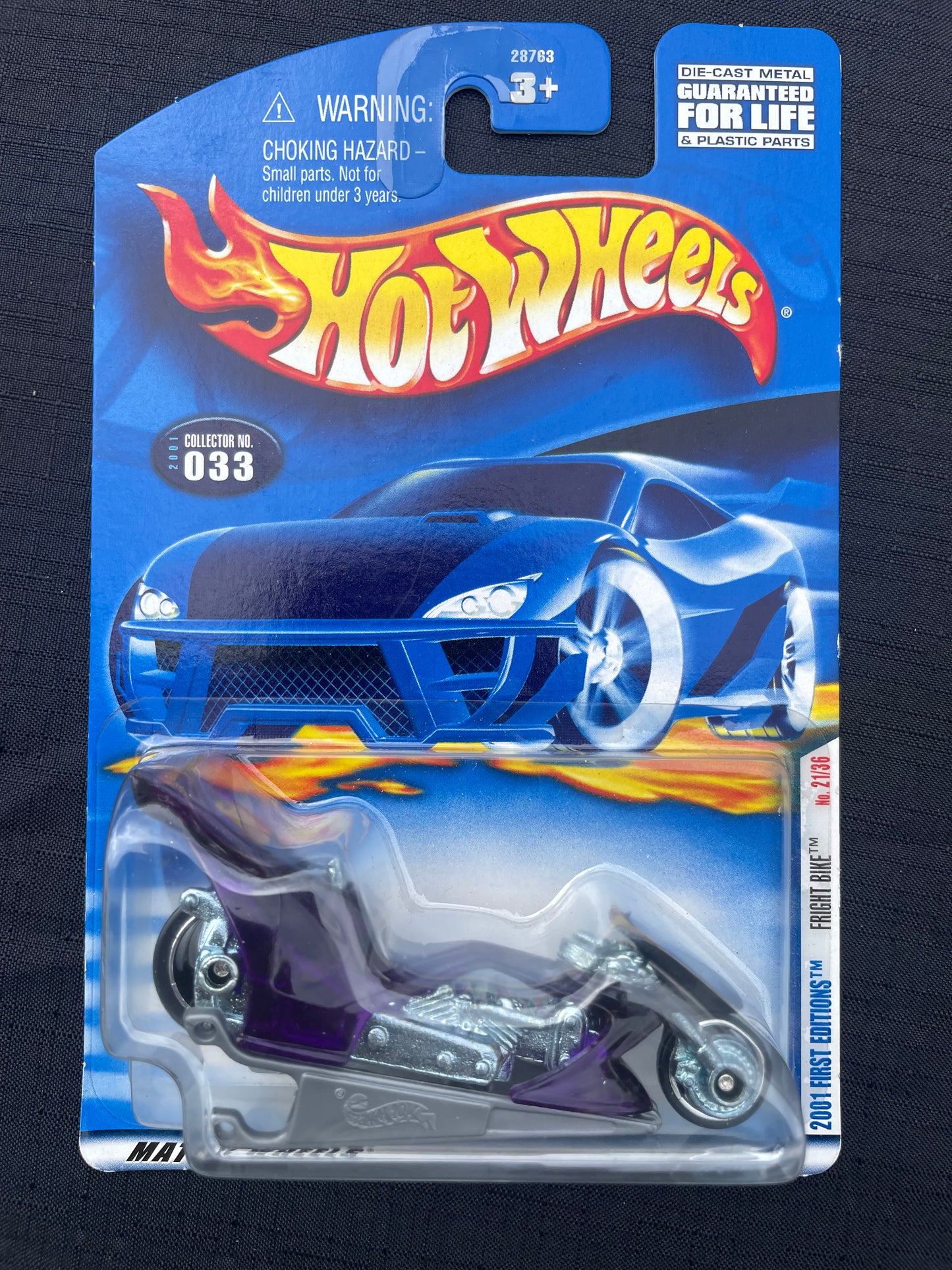 HOT WHEELS - Fright Bike - Purple