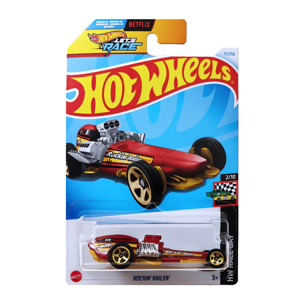 HOT WHEELS Rockin' Railer Maroon