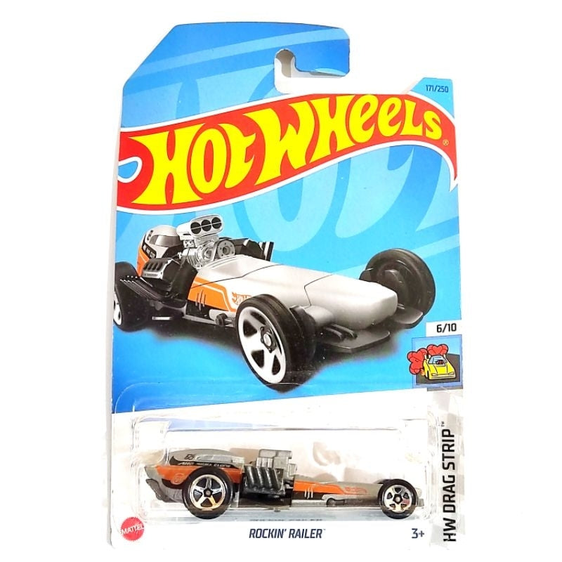 HOT WHEELS Rockin' Railer Silver