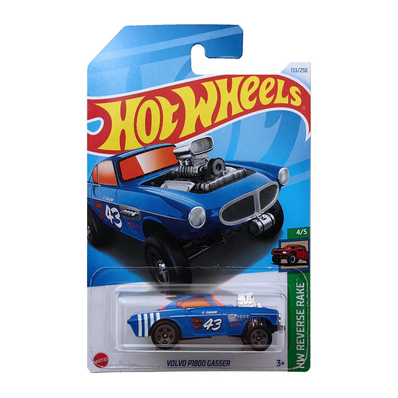 Hot Wheels 'Volvo P1800 Gasser Blue