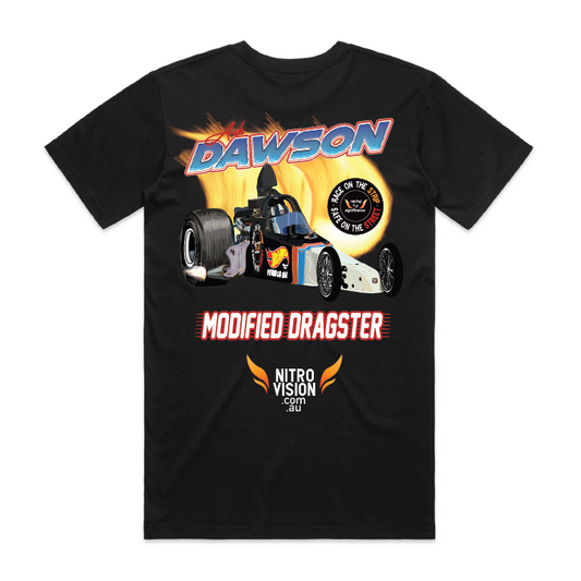 Nitrovision - Racing 4 Significance Dragster Team T-shirt - Rear Print