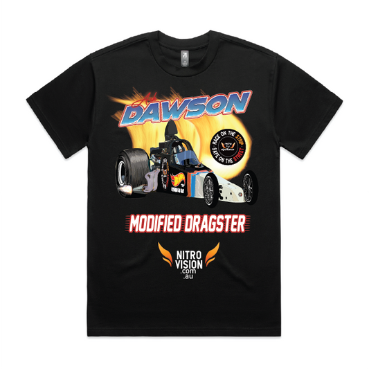 Nitrovision - Racing 4 Significance Dragster Team T-shirt - Front Print