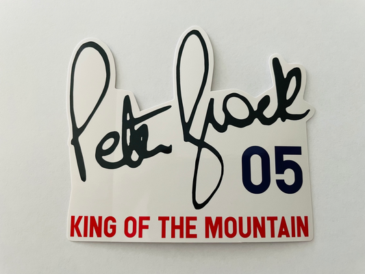 Peter Brock Signature Sticker / Decal - FREE POSTAGE WORLDWIDE